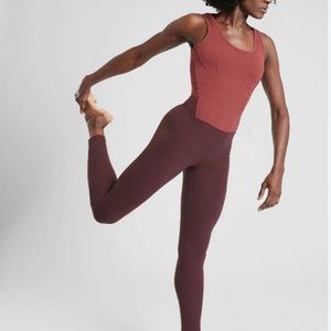 Athleta Aspiration Bodysuit in Powervita Size Small